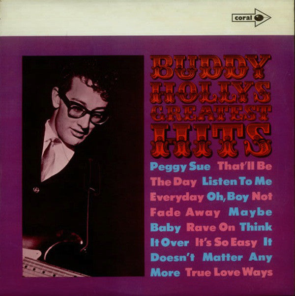 Buddy Holly - Buddy Holly's Greatest Hits (LP, Comp, Mono)