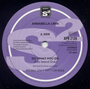 Annabella Lwin - Do What You Do (12", Promo)