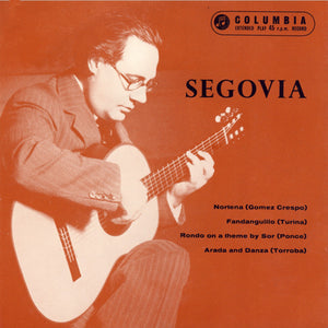Andres Segovia* - Segovia (7", EP, Promo)