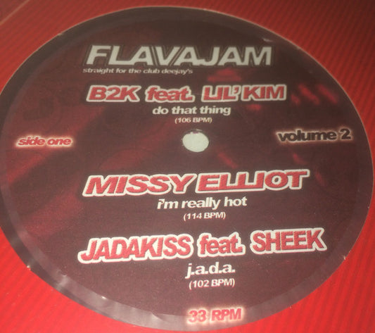 Various - Flavajam Volume 2 (12", Ltd, Promo)