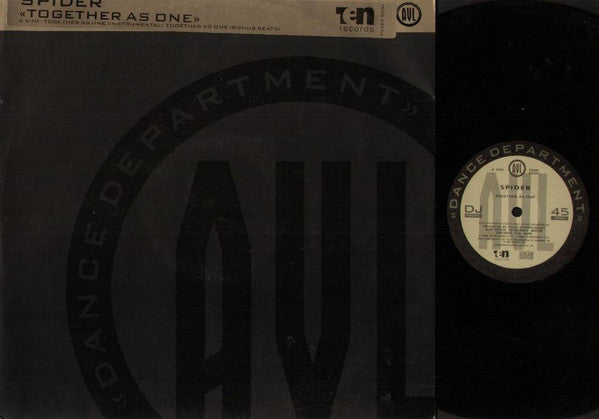 Spider (4) - Together As One (12", M/Print, Promo)