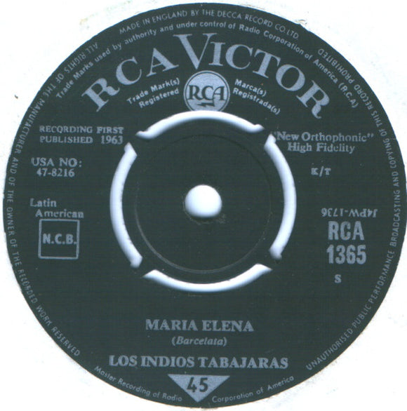 Los Indios Tabajaras - Maria Elena (7