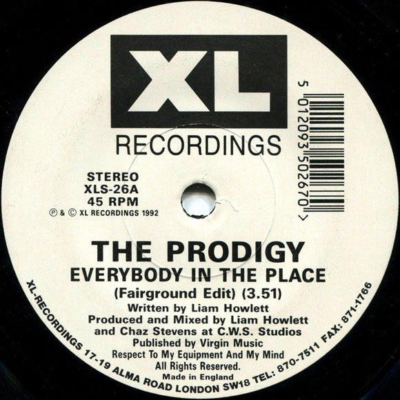 The Prodigy - Everybody In The Place (7