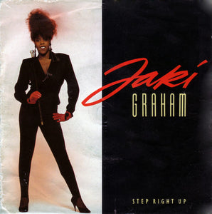 Jaki Graham - Step Right Up (7", Single, Sil)