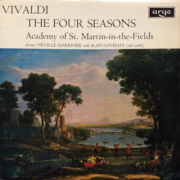 Vivaldi*, Academy Of St. Martin-in-the-Fields*, Neville Marriner* With Alan Loveday - The Four Seasons (LP)