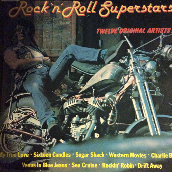 Various - Rock 'N' Roll Superstars (Twelve Original Artists) (LP, Comp, Mono)