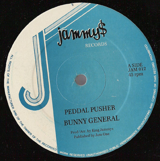 Bunny General / Tennor Senior* - Peddal Pusher / New Gun (12")