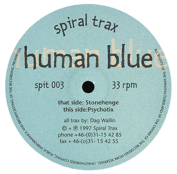 Human Blue - Stonehenge / Psychotix (12