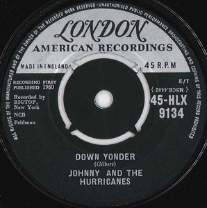 Johnny And The Hurricanes - Down Yonder (7", Single)