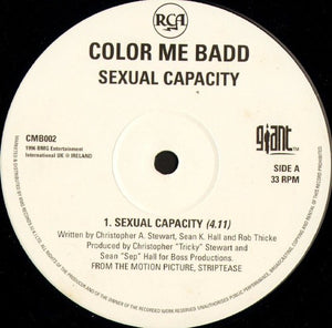 Color Me Badd - Sexual Capacity (12")