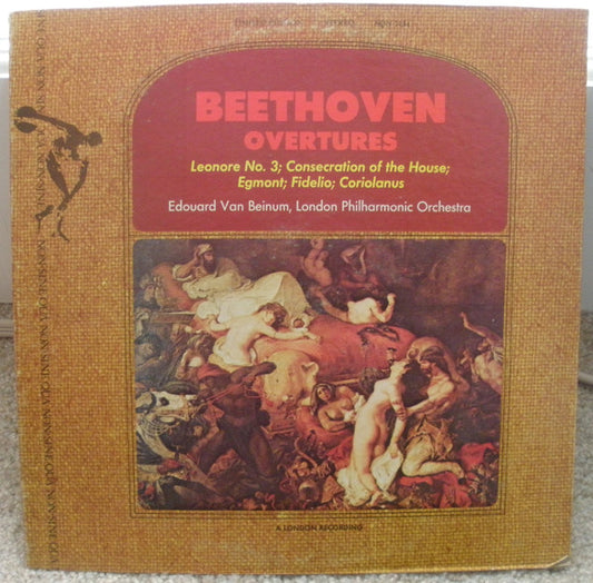 Eduard van Beinum - Beethoven Overtures (LP, Album)