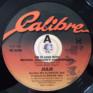 Julie (10) - I'm In Love With Michael Jackson's Answerphone (12")
