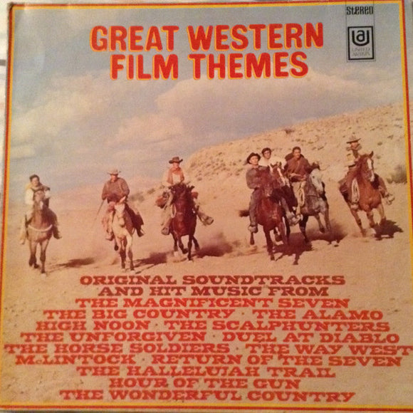 Various - Great Western Film Themes (Grandi Temi Di Film Western) (LP, Comp, RE)