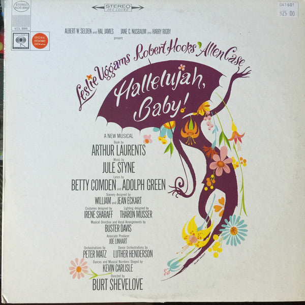 Leslie Uggams, Robert Hooks, Allen Case - Hallelujah Baby ! (LP)