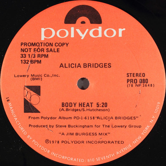 Alicia Bridges - Body Heat (12