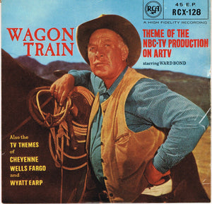 Sons Of The Pioneers* / Shorty Long (3) And The Happy Fellows / The Prairie Chiefs - Wagon Train (7", EP, Tri)