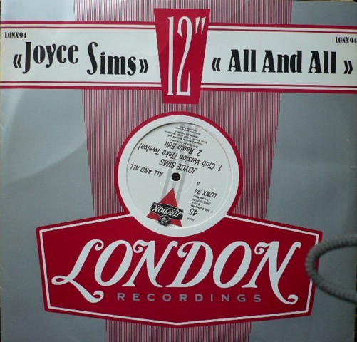 Joyce Sims - All And All (12