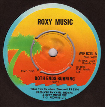 Roxy Music - Both Ends Burning (7