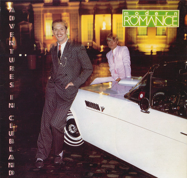 Modern Romance - Adventures In Clubland (LP, Album, Whi)