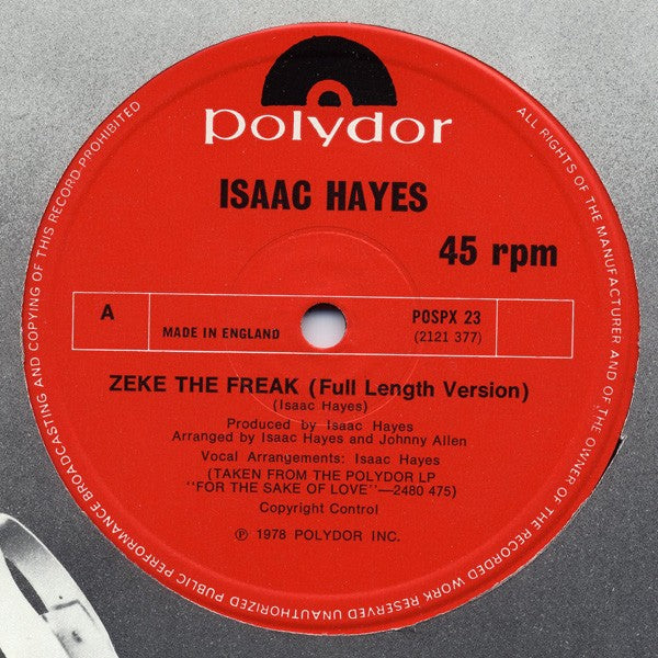 Isaac Hayes - Zeke The Freak (12")