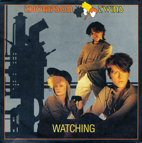 Thompson Twins - Watching (7", Single)