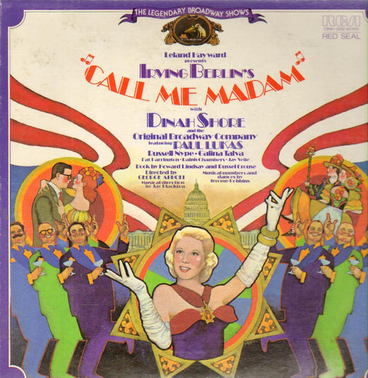 Dinah Shore - Call Me Madam - Original Show Album (LP, Mono, RE)