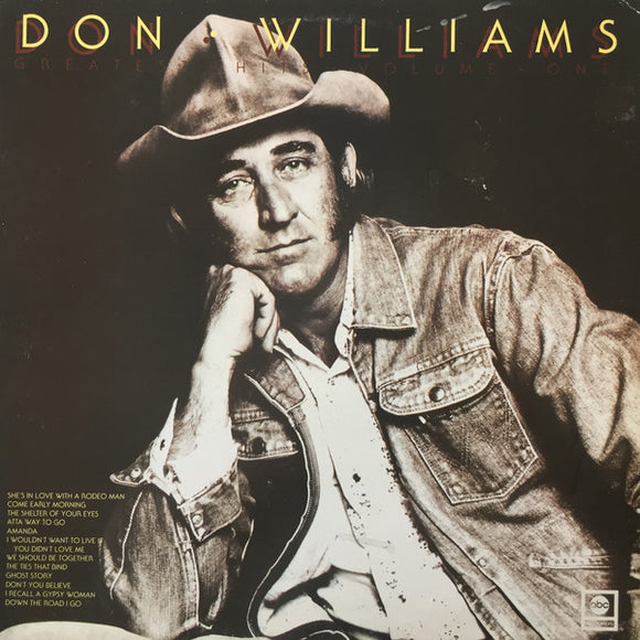 Don Williams (2) - Greatest Hits Volume One (LP, Comp, RE)
