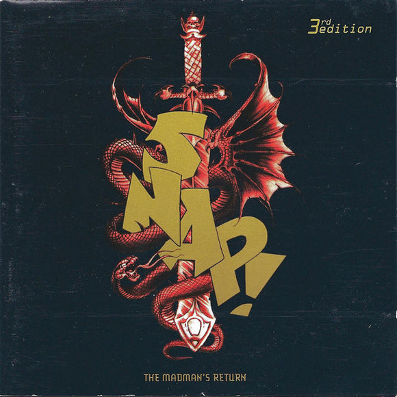 Snap! - The Madman's Return (3rd Edition) (CD, Album, RE)