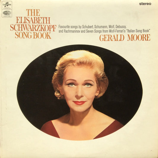 Elisabeth Schwarzkopf, Gerald Moore - The Elisabeth Schwarzkopf Song Book (LP, RP)