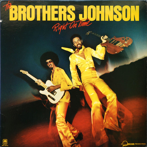 The Brothers Johnson* - Right On Time (LP, Album, Pit)