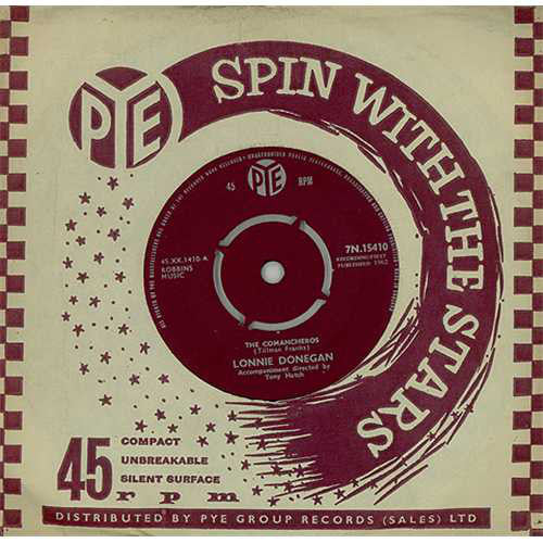Lonnie Donegan - The Comancheros (7")