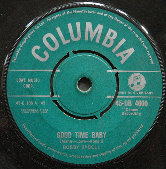 Bobby Rydell - Good Time Baby (7")