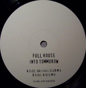 Full House (4) - Into Tomorrow (12", W/Lbl, Sta)