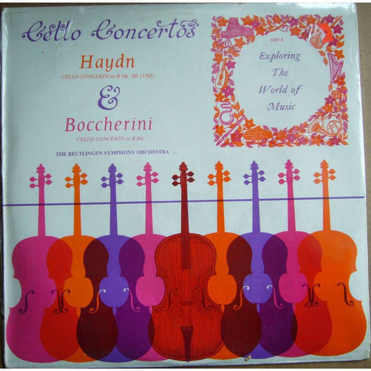 Luigi Boccherini, Joseph Haydn, Württembergische Philharmonie Reutlingen, Erich Reustlen - Cello Concerto In B Flat / Cello Concerto In D Major, Op. 101 (LP, Album)