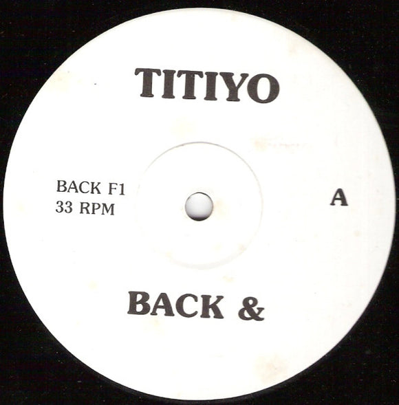 Titiyo - Back & Forth (12