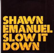 Shawn Emanuel - Slow It Down (12", Promo)