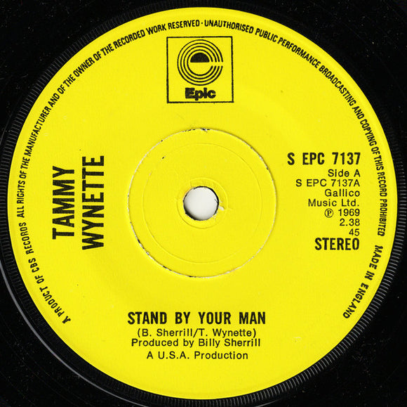 Tammy Wynette - Stand By Your Man (7