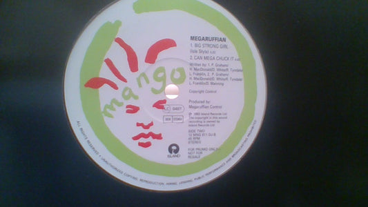 Megaruffian - Big Strong Girl (12", Promo)