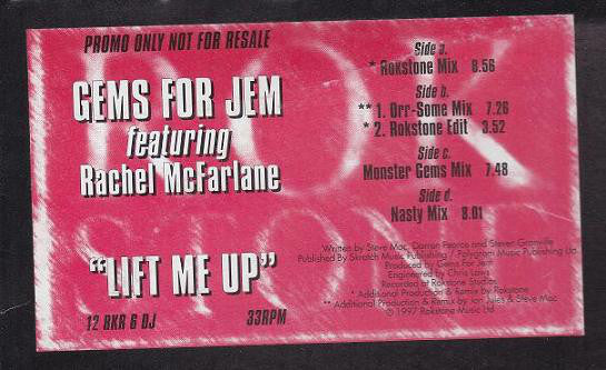 Gems For Jem Featuring Rachel McFarlane - Lift Me Up (2x12