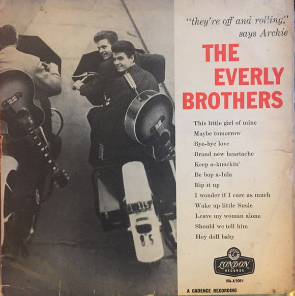 The Everly Brothers* - The Everly Brothers (LP, Album, Mono)