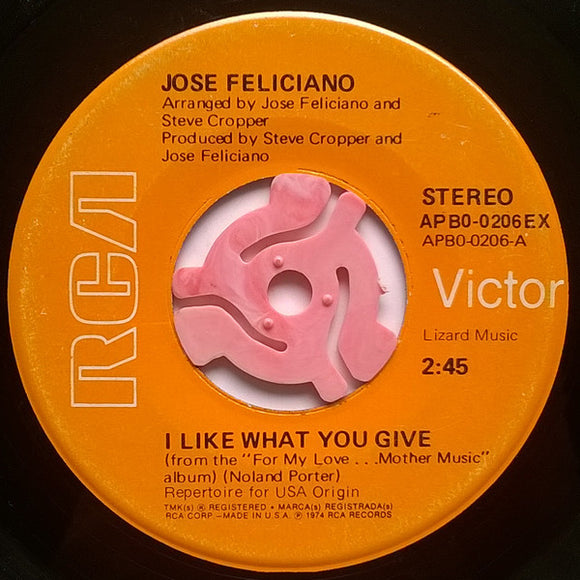 José Feliciano - I Like What You Give (7