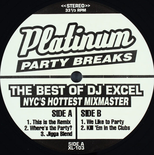 DJ Excel (5) - The Best Of DJ Excel (12")