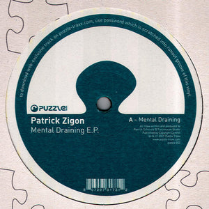 Patrick Zigon - Mental Draining E.P. (12", EP)