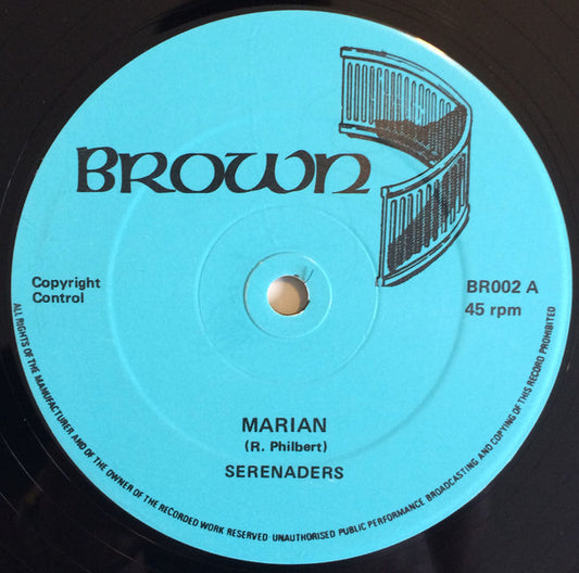Serenaders - Marian / Rice & Peas (12", Blu)
