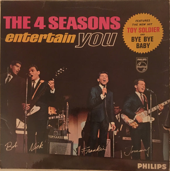 The Four Seasons - The 4 Seasons Entertain You (LP, Album, Mono)