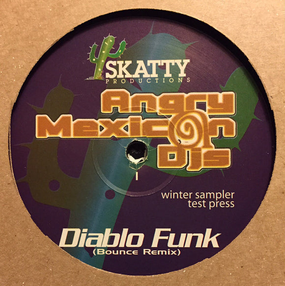 Angry Mexican DJs - Winter Sampler Test Press (2x12