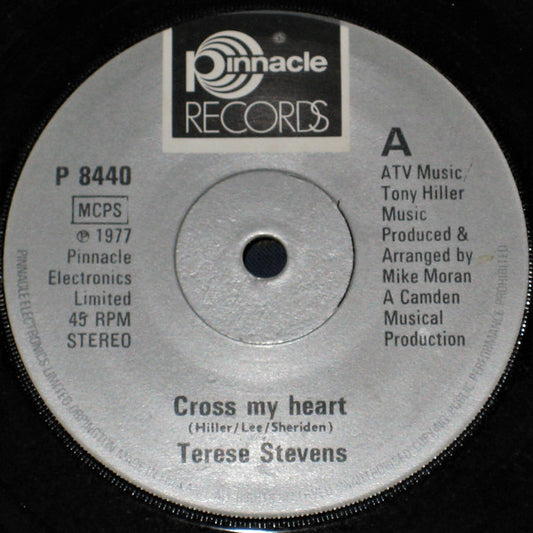 Terese Stevens - Cross My Heart (7", Single)