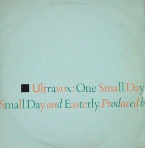 Ultravox - One Small Day (Special Re-Mix) (12", Single)