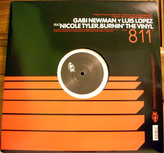 Gabi Newman Y Luis Lopez Feat. Nicole Tyler - Burnin' The Vinyl (12")