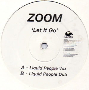 Zoom (3) - Let It Go (12", Promo)